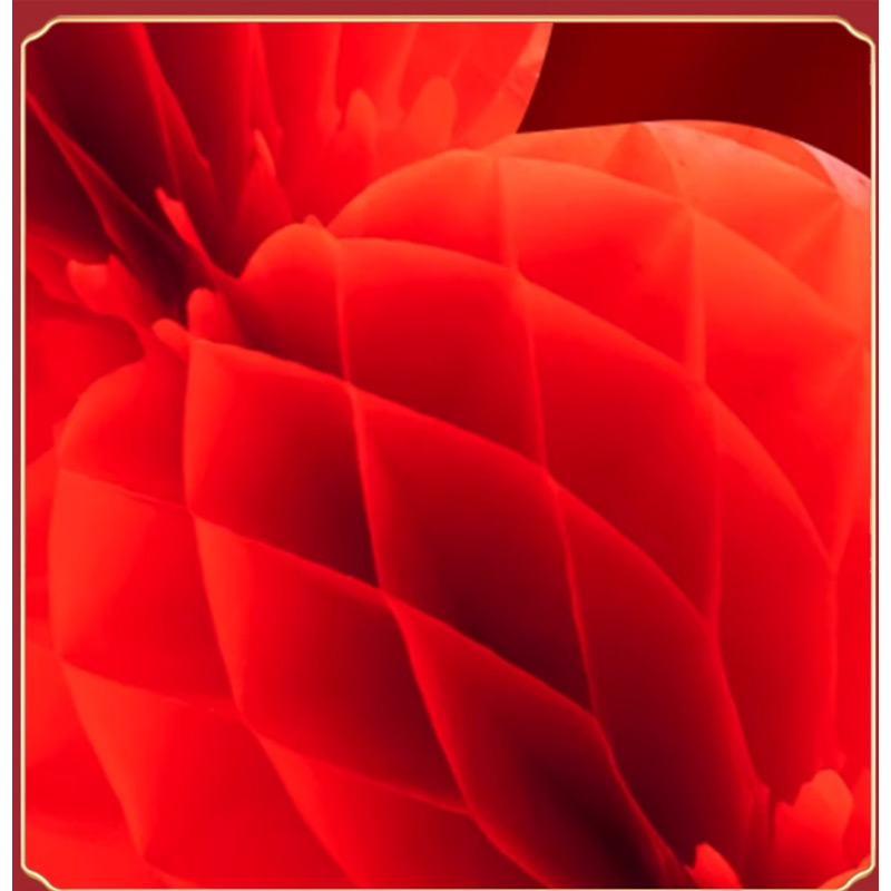 锦瑞星蜂窝灯笼20#4连串 个高清大图