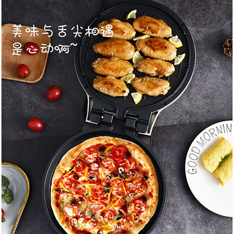 九阳(Joyoung)电饼铛 JK-30K09X 档家用双面加热多功能煎烤机烙煎饼华夫饼机