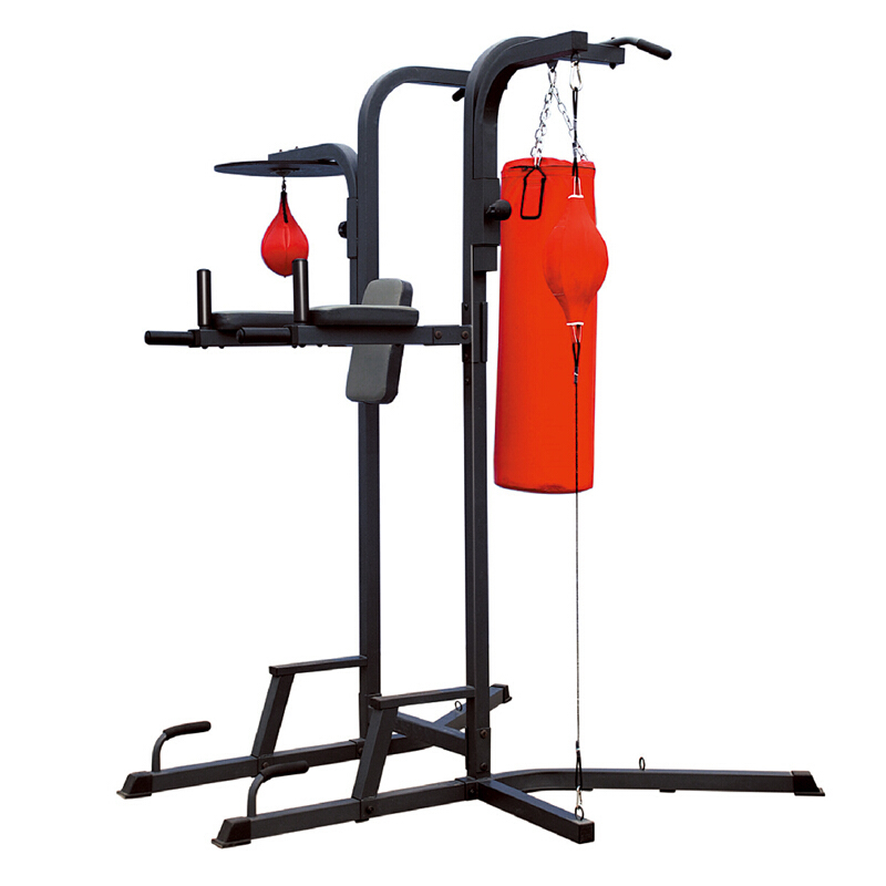 军霞jx153多功能拳击架家用健身器材单人力量训练器多功能引体向上