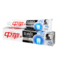 中华 (Zhong Hua) 瓷感白牙膏 黑白双效140g [联合利华]