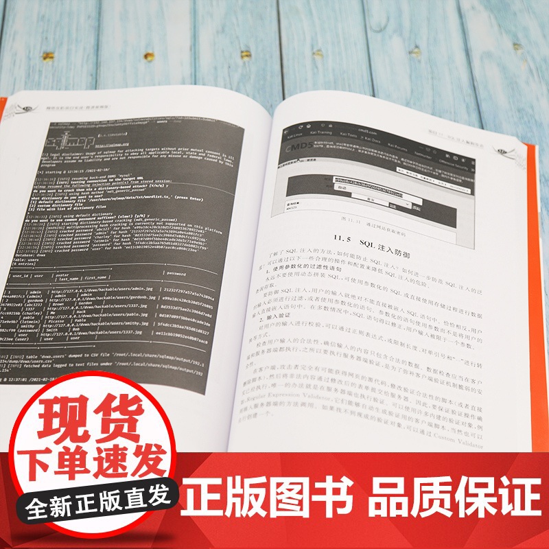 清华正版 网络攻防项目实战 微课视频版 马丽梅 清华大学出版社 网络攻防信息安全网络攻击高清大图