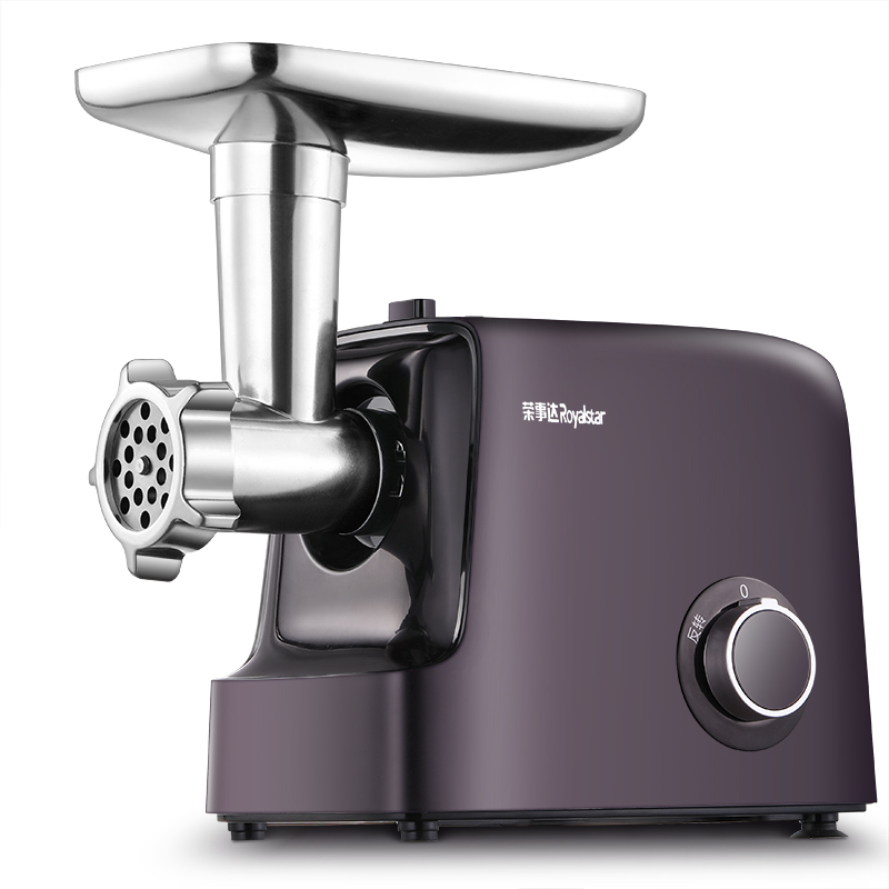 荣事达电动绞肉机家用小型不锈钢搅肉馅打肉碎肉机全自动灌香肠机视频