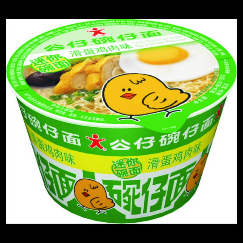 公仔迷你碗36g滑蛋鸡粒