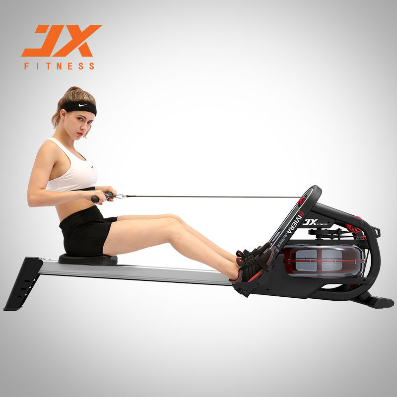 军霞JX-2038划船机家用水阻健身器材划船器收腹运动器材