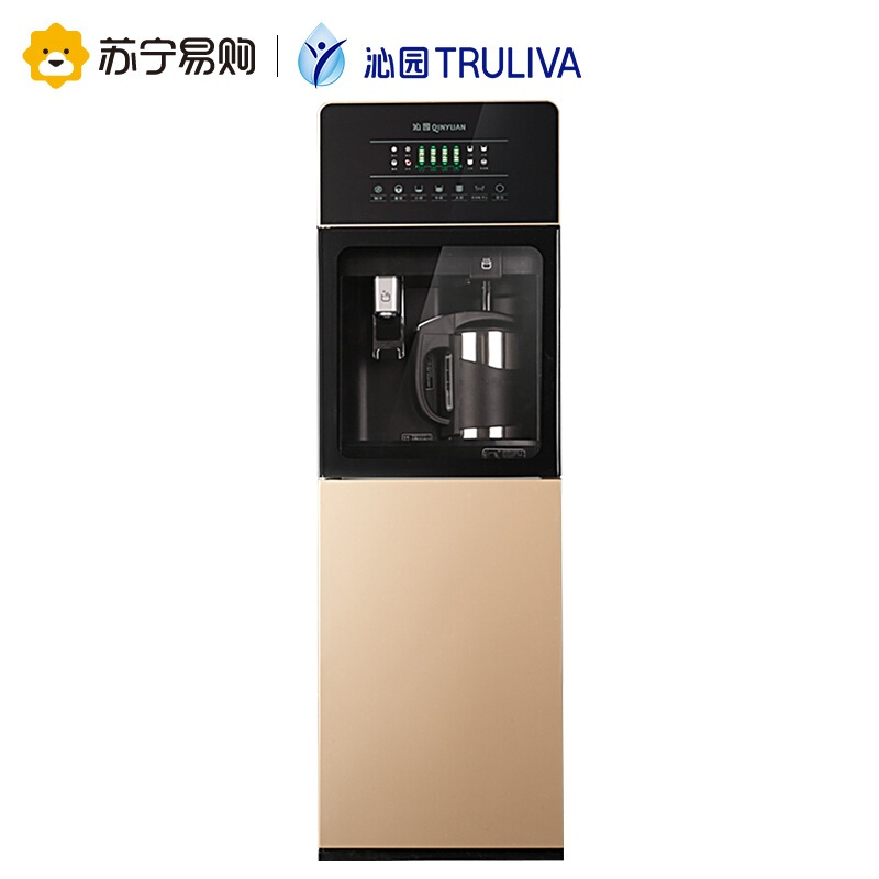 沁园(QINYUAN)柜式冷热型净饮机YLR0.7-10(JLD8585XZ-RO) 1105W 沸腾胆