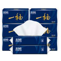 五月花 抽纸 抽卫系列 4层40抽8包(L码)抽取式卫生纸可溶水易冲厕纸家用大规格手纸厕所纸