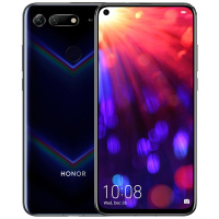 （送：手机壳+膜+耳机）华为荣耀(honor)荣耀V20 8GB+128GB 幻夜黑 移动联通电信4G全网通全面屏手机 华为手机