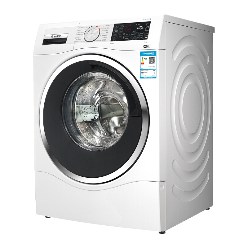 博世(BOSCH)WAU28560HW(白色) 大容量变频全自动滚筒洗衣机 除菌液洗 特渍洗 智能家居互联高清大图