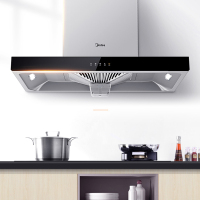 美的(Midea)抽油烟机CXW-260-T35 升级免水洗欧式T型吸抽油烟机 家用大吸力抽油烟机