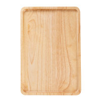 唐宗筷 盘/碟 功夫茶具 橡胶木方形茶托盘 水果盘 干果盘 年货零食盘 寿司盘 35*24cm C5809