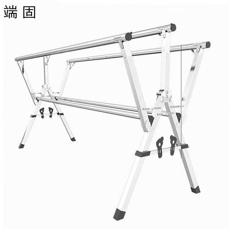 端固 晾衣架 三杆 YIHJH 个高清大图