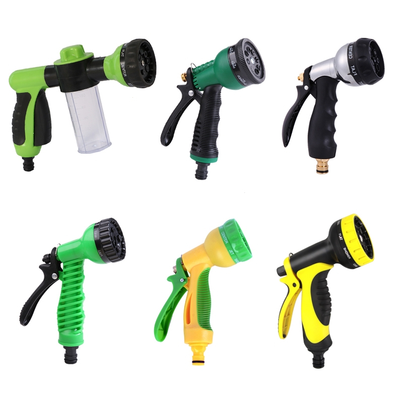闪电客清洁浇花喷头花洒头多功能高压洗车水枪浇地洒水喷枪家用刷冲车