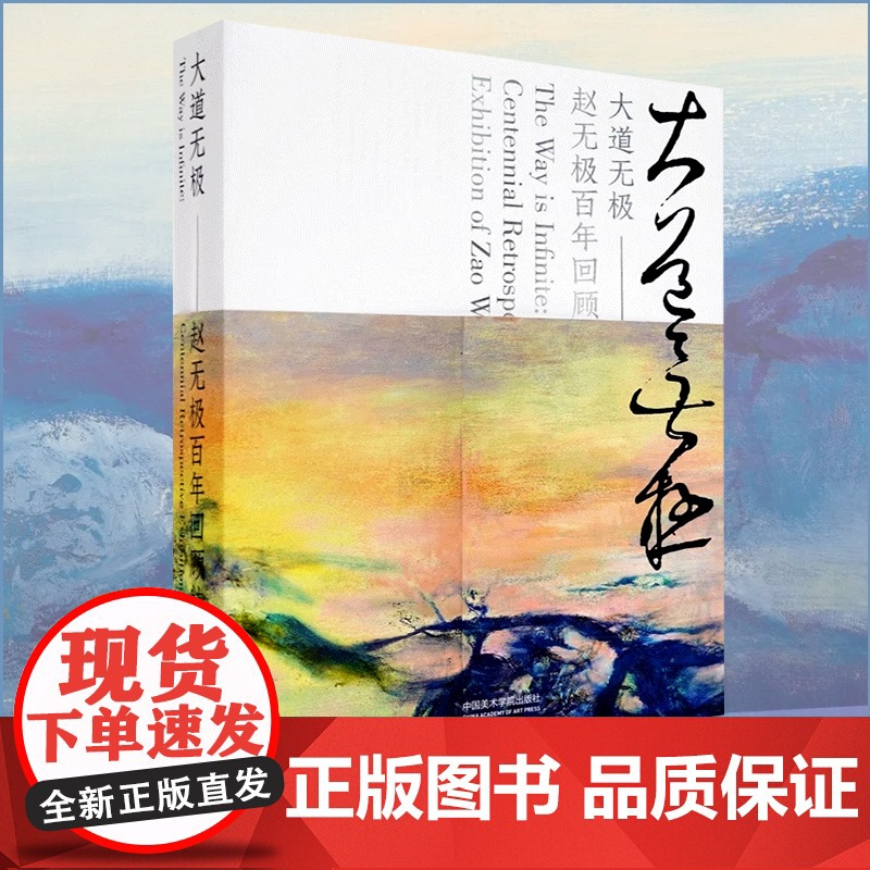 大道无极赵无极百年回顾特展 艺术绘画书籍 中国美术学院出版社