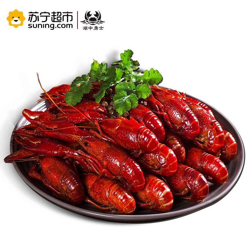 湖中勇士 十三香小龙虾 4-6钱/只 860g 净虾500g 23-18只 国产盒装冷冻虾制品