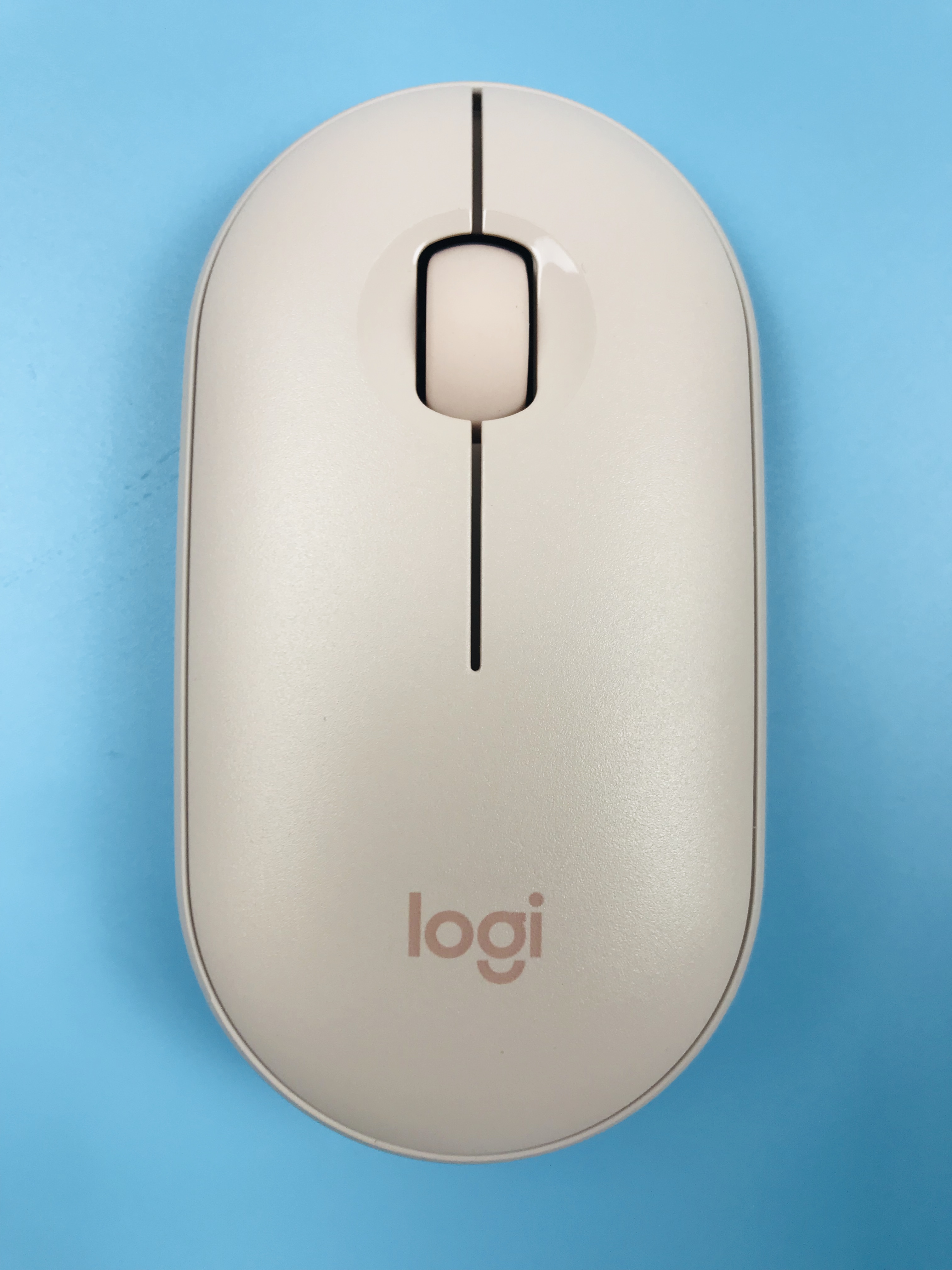 罗技(logitech)pebble鹅卵石 鼠标 无线蓝牙鼠标 办公鼠标 静音鼠标