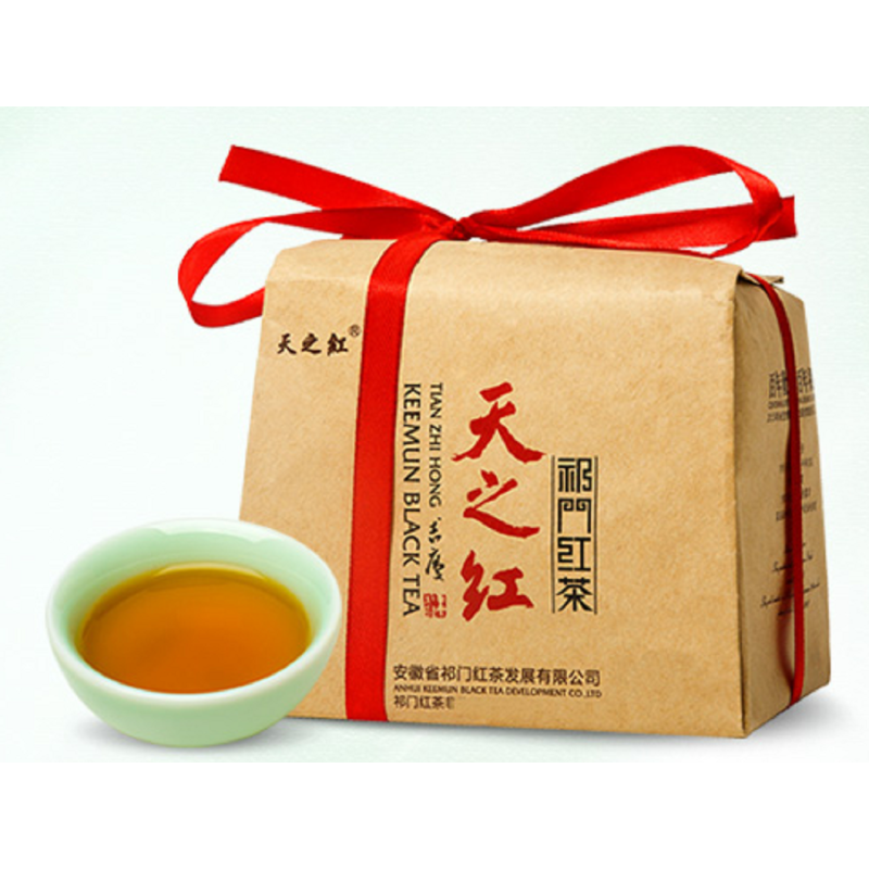 天之红 祁门红茶 红茶 特一级祁红香螺礼盒300克(75克x4罐) T