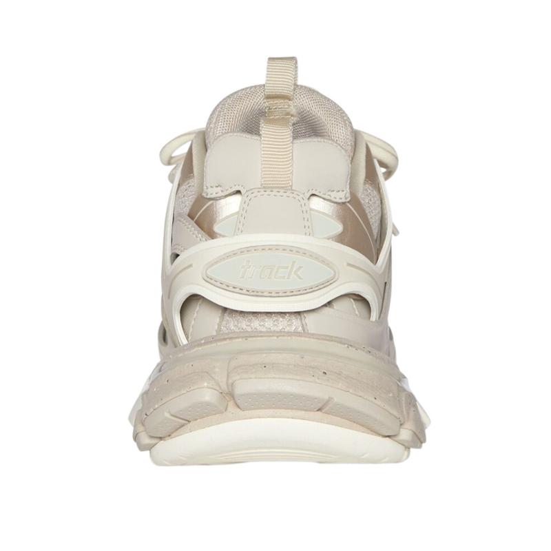 巴黎世家(Balenciaga)运动慢跑鞋时尚舒适米色Track Trainers Recycled Sole休闲运动鞋高清大图