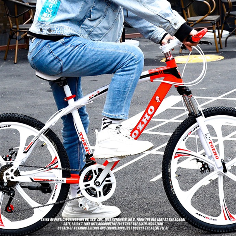 山地自行车男女成人变速单车公路越野赛车视频