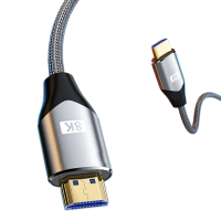 领柯捷 LKJ-H101 HDMI转HDMI 1米 光纤HDMI 视频信号线 (计价单位:根) 黑色