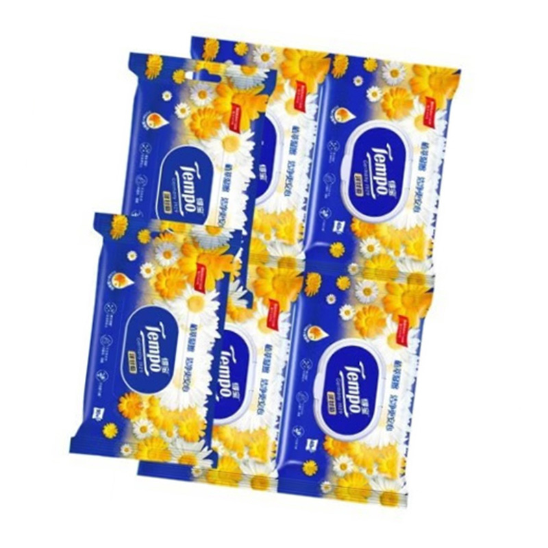 得宝 T3411 洋甘菊湿厕纸(10片/包) 60包/箱