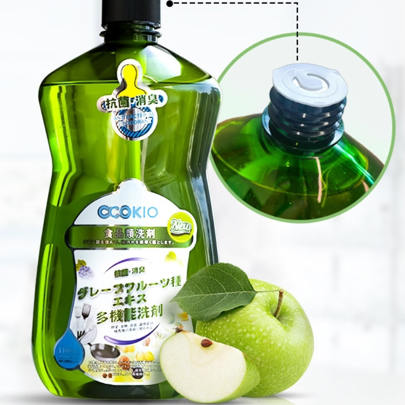 CCOKIO(酷优客) 多功能洗洁精(抗菌 消臭)1100ml高清大图