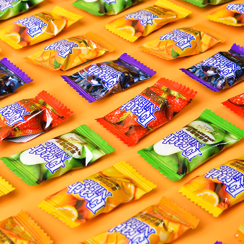 法思觅语 综合果味软糖255g 1袋体验 水果软糖结婚喜糖马来西亚风味混合味糖果儿童休闲零食高清大图