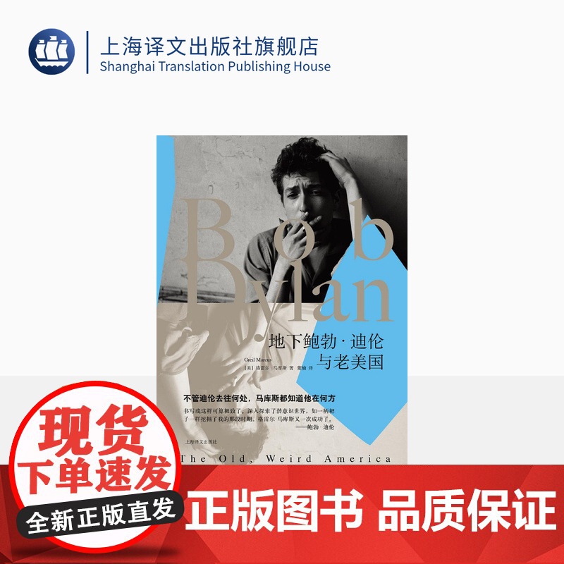 地下鲍勃·迪伦与老美国 【美】 格雷尔·马库斯 上海译文出版社 正版