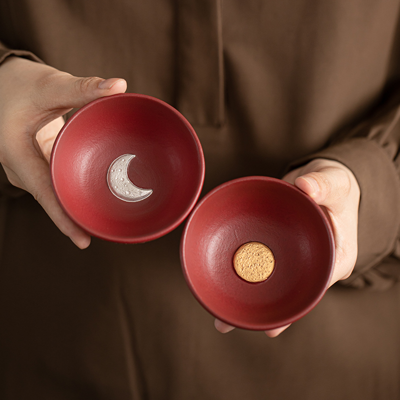 苏氏陶瓷(SUSHI CERAMICS)国潮走进故宫宫墙红提梁壶功夫茶具套组