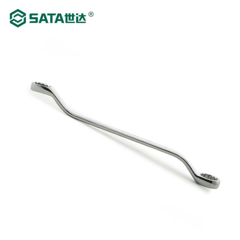 世达42104 英制全抛光双梅花扳手11/16“*3/4” 42104高清大图