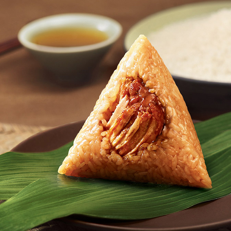 中华特色五芳斋粽子嘉兴粽子蛋黄鲜肉粽子100g2只散粽真空包装粽100g2