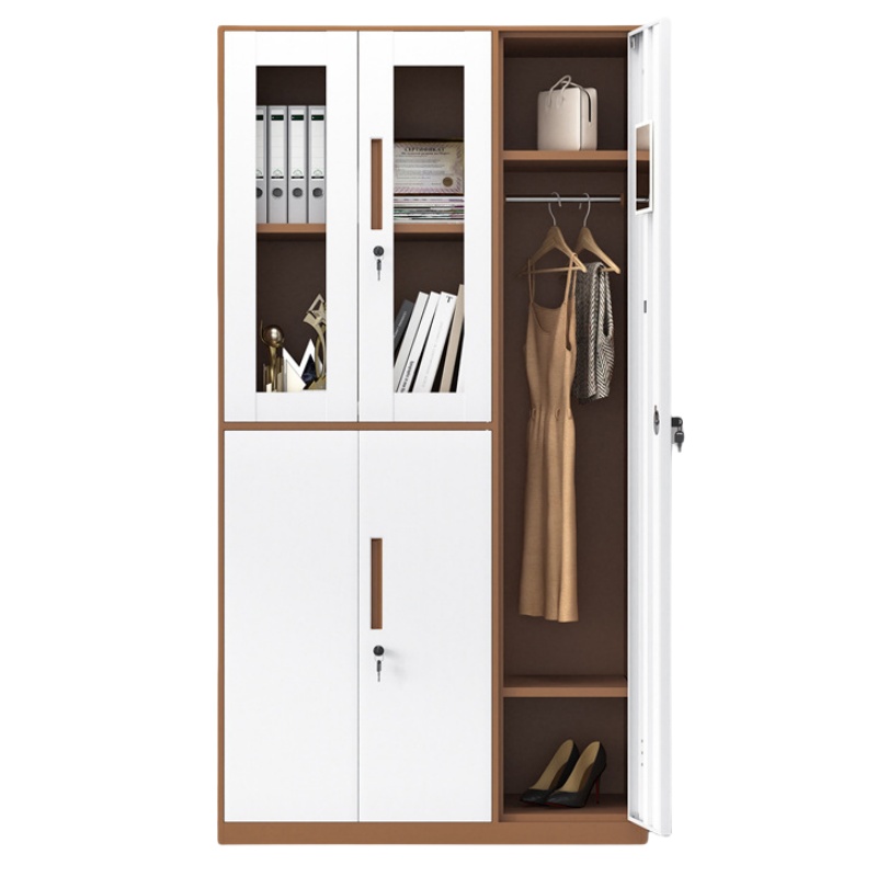 凌迪星咖色5门更衣柜970*500*1850mm台高清大图