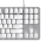 雷蛇(Razer)黑寡妇蜘蛛轻装版-水银 橙轴白色背光 有线 电脑 办公游戏机械键盘