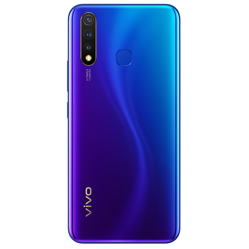 vivo U3 晶石蓝 4+64GB 5000mAh大电池 18W双引擎闪充 骁龙675处理器 全网通4G手机