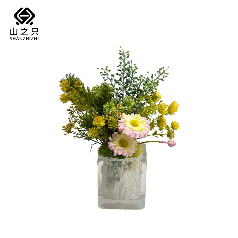 山之只 小雏菊花艺摆件 MZ0263 个高清大图