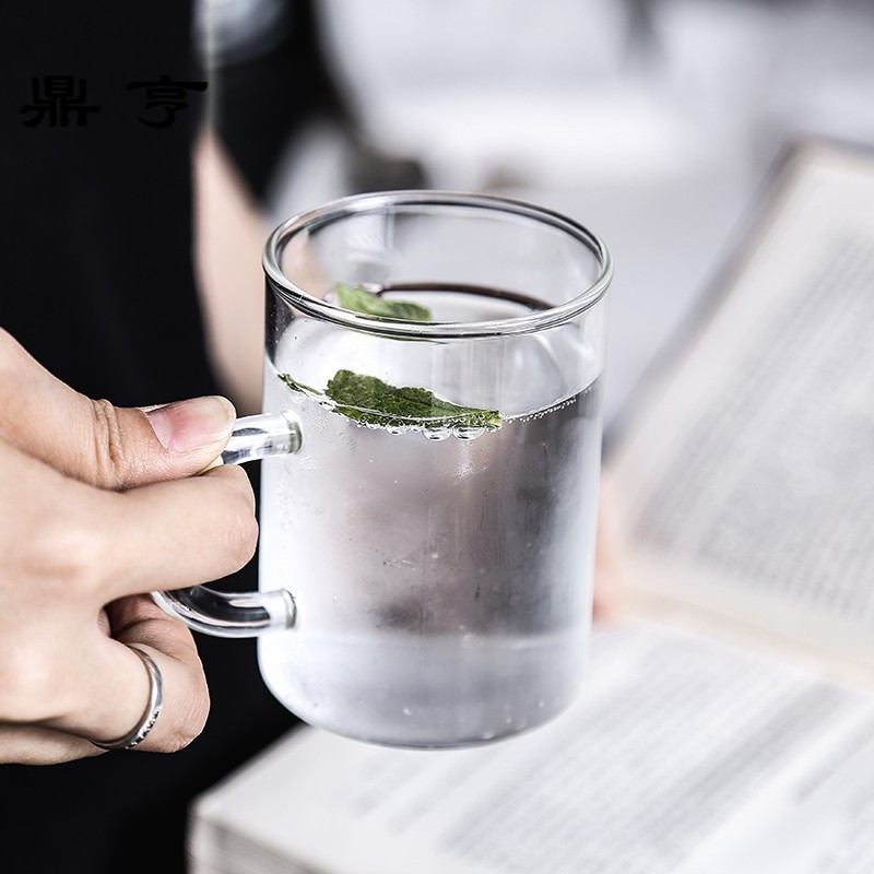 鼎亨加厚套装创意欧式家用客厅喝水杯子花茶杯耐高温牛奶杯