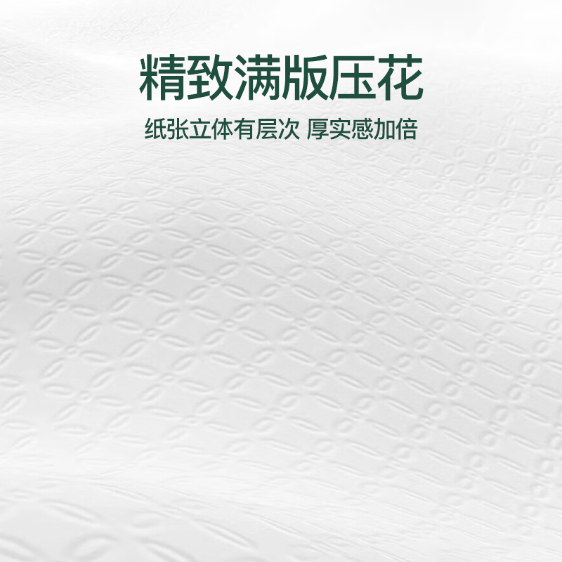 心相印DTD320RLDZ柔小芸三层320抽压花悬挂抽取式面巾纸高清大图