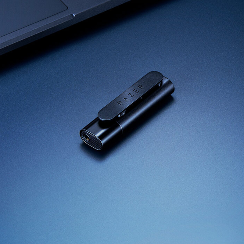 雷蛇(razer) 魔音海妖bt 蓝牙麦克风 无线户外直播麦克风 紧凑领夹式