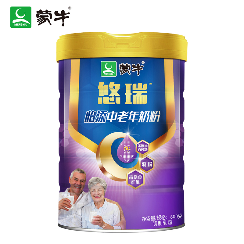 蒙牛悠瑞怡添中老年奶粉800g