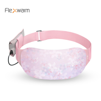 Flexwarm 飞乐思 柔薄暖宫带加暖版 恒温发热 三档控温 最高温65度 暖宫带 电子瘦身带 粉色