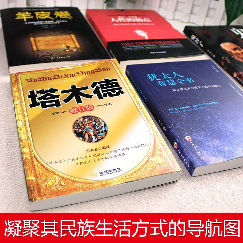 正版塔木德原著犹太人智慧全书财富自由鬼谷子思考致富成功谋略书 犹太人智慧全书[如图]