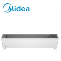 美的(Midea)踢脚线取暖器恒温定时预约2200瓦移动地暖气墙电暖器浴室办公室客厅居浴两用IPX4级防水 NDX-N1