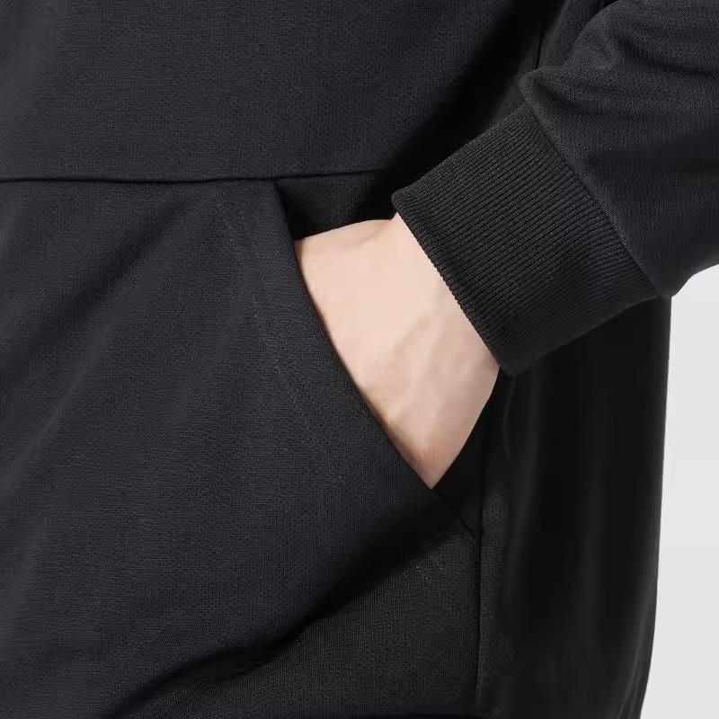 安德玛UA男装新款针织立领休闲运动服夹克外套23600304-001 ZP高清大图