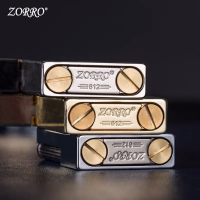 ZORRO佐罗正品煤油朗声打火机钢音钢声清脆拉丝朗声机送配件男朋友礼品