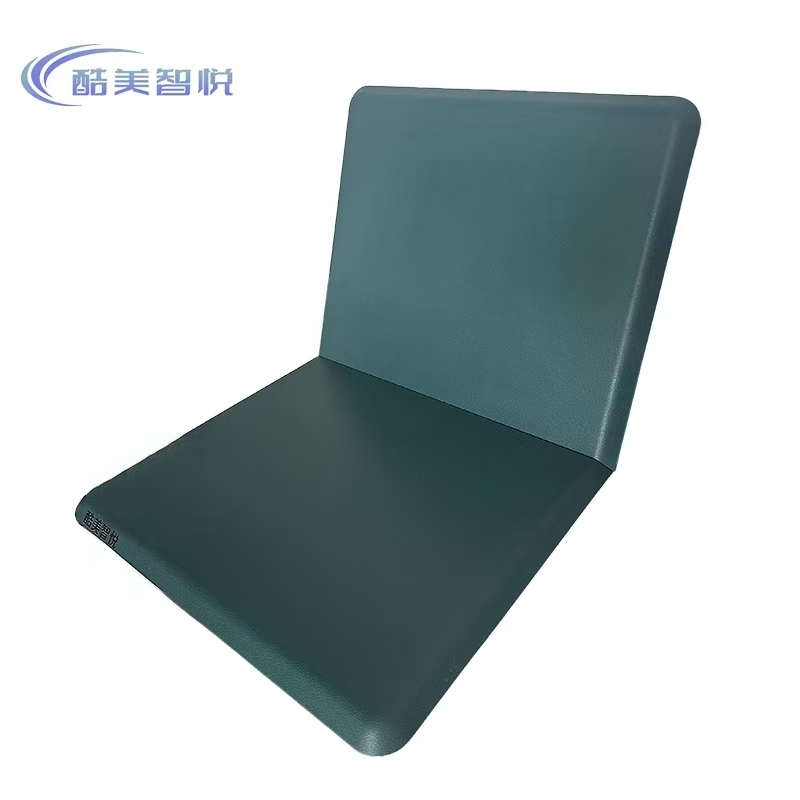 酷美智悦 办公室坐垫孔雀绿 KM-XS500 块高清大图