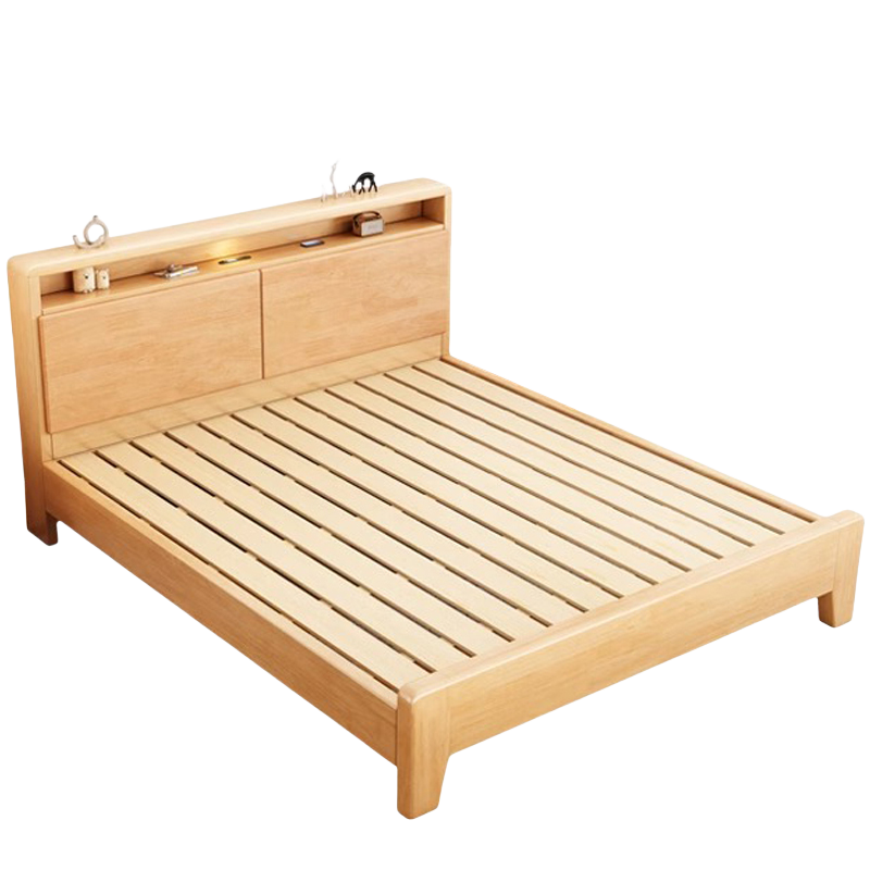 伊科飞特木质床不带软包高清大图