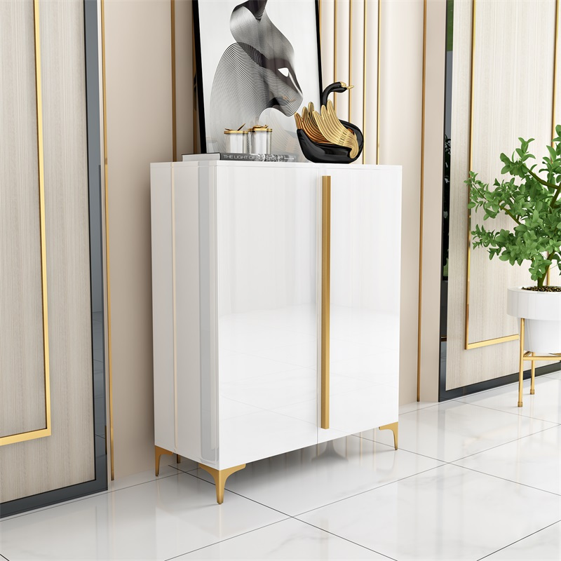 玺晴轻奢风入户鞋柜家用大容量口玄关柜经济型北欧后现代简约隔断柜