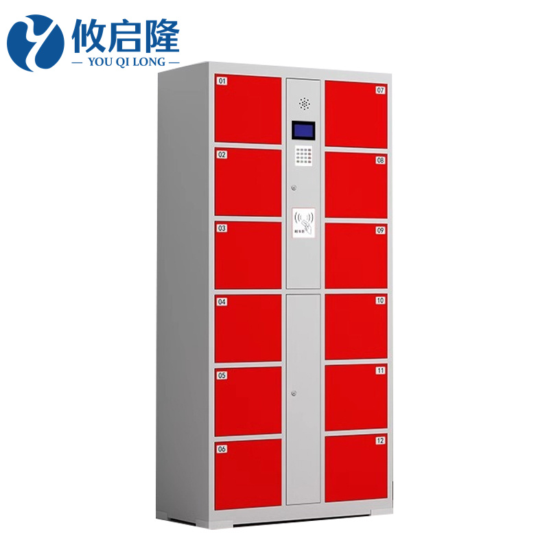 攸启隆12门储存柜850*460*1800mm台高清大图