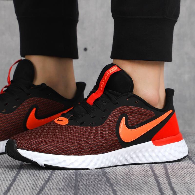 nike耐克旗舰正品男鞋2021夏季新年款红色运动鞋减震跑步鞋