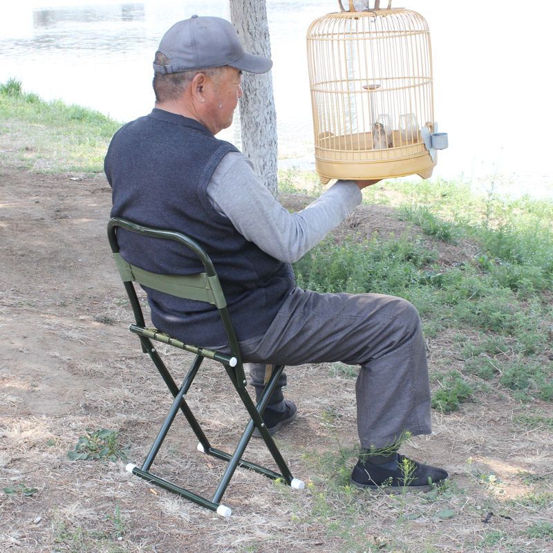 折叠椅子便携家用折叠马扎靠背椅子折叠小板凳户外折叠凳铆钉款折叠凳