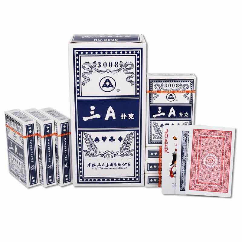 三a蓝芯纸扑克牌3008视频